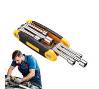 Folding Hex Key Set | Socket Driver Hex AllenKey - All Purpose AllenWrench Tools, Home Repair AllenKey for Friend, Family, Grandfather