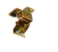 Folding Hinge with Locking 4/1PCS Folding Bracket Iron Lock Extension Table Chair Bed Leg Foldable Support Brackets Hinge Self Hinges Hardware(4pcs)