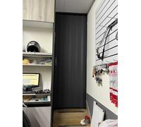 Folding Interior Door, Lockable Concertina Door for Home Room Closet, Sliding Divider Door with Hardware, Customizable Fit