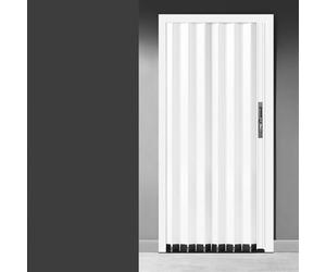 Folding Interior Door Set, Accordion Room Divider, Easy Installation, Space-Saving Folding Door for Home, Office, or Studio Use