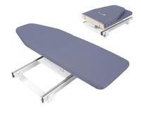 Folding Ironing Board, Non-Slip Folding Ironing Stand, Stowable Ironing Board on the Wall, Foldable Ironing Boards for Steam Ironing Stations, 81 x 30 x 12 cm, Grey