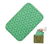 Folding Ironing Mat: Non Slip Heat Resistant Iron Mat for Ironing on Sewing and Quilting Projects with Protective Design for Laundry, Hotel, Travel, RV