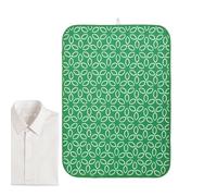 Folding Ironing Mat: Non Slip Heat Resistant Iron Mat for Ironing on Sewing and Quilting Projects with Protective Design for Laundry, Hotel, Travel, RV
