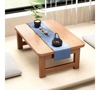 Folding Japanese Coffee Table, Bamboo Low Tea Table, Floor Table for Sitting, Low Dining Table for Living Room, Tatami, Tea Room