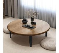 Folding Japanese Floor Table, Portable Coffee Table, Vintage Small Tea Table for Living Room, Dining Room, Tatami - Perfect for Tea Time or Meals