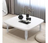 Folding Japanese Floor Table, Portable Coffee Table, Vintage Small Tea Table for Living Room, Dining Room, Tatami - Perfect for Tea Time or Meals