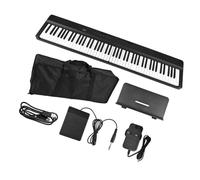 Folding Keyboard Piano 88 Key Full Size Foldable Electronic Organ Built-in Stereo Speakers 129 Tones Portable Electronic Keyboards
