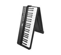 Folding Keyboard Piano 88 Key Full Size Foldable Electronic Organ Built-in Stereo Speakers Support 129 Tones