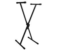 Folding Keyboard Stand Single Cross Design with Safe-Lock Mechanism