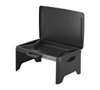 Folding Lap Desk Laptop Tray 40x30x20.5cm Portable Writing Station For Kids Bed Table Foldable Table For Work Study Gaming Crafts School Stand Serving Tray Breakfast Reading Colouring Notebooks