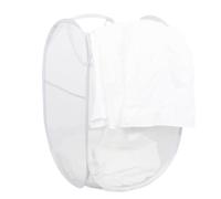 Folding Laundry Basket 70L Handled Mesh Breathable Clothes Hamper
