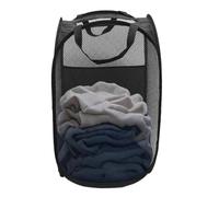 Folding Laundry Basket 70L Mesh Breathable Clothes Hamper with Handle