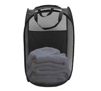 Folding Laundry Basket 70L Summer Clothes Storage Hamper with Handle