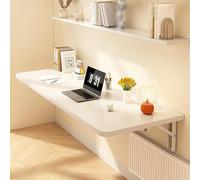 Folding Laundry Table - Multifunctional Drop Leaf Wall Desk for Home Use, Compact Foldable Design for Study, Bedroom, Laundry, and Kitchen