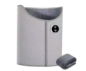 Folding Leg Warmer, 360 Degree Foot Warmer, All-Round Heating, Vertical and Foot Heating with Auto Shut-Off, for Household, Student Room and Hotel