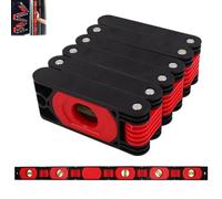 Folding Level Ruler, Accurate Level Angle Finder Gauge Folding Extend, Adjustable Foldable Levels, Foldable Spirit Levels with Magnetic Base, Locking Angle Finder for Woodworking (6 fold)