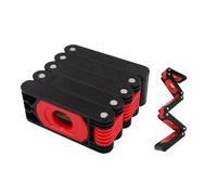 Folding Level Ruler Accurate Level Angle Finder Gauge Folding Extend, Multifunctional Folding Spirit Level Ruler, for Woodworking, Construction, Tile & Flooring Measurement (Five Folds)