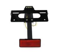 Folding License Plate Holder For Ducati For Monster 950 937 2021 2022 2023 Motorcycle Tail Tidy Fender Rear Bracket License Plate Frame Holder Fender Eliminator