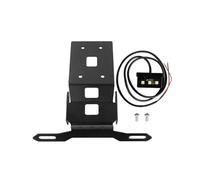 Folding License Plate Holder For Kawasaki For Z1000SX 2020 2021 2022 For Z1000 SX License Plate Holder Motorcycle Rear Tail Tidy Fender Eliminator Kit