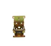 Folding Lock Hinge 90 Degree Foldable Furniture Hardware Brackets Fold Feet Hinges Support Frame Table Leg Fittings Self-Locking Folding Hinge(Gold)