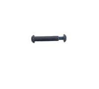 Folding Lock Screw for Ninebot MAX Electric Scooter, Hardened Metal Fold Base Fixed Bolt, 7mm/9mm, Black