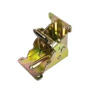 Folding Locking Hinge 2/4 PCS Folding Leg Hinge Bracket, 0-90-180 Degree Foldable Support Self-Locking with Screws(Color zinc 4sticks)
