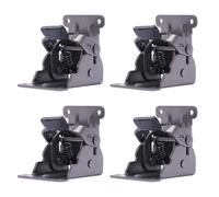 Folding Locking Hinge 4 Pcs 90 Degree Right Angle Thickeneded Self-Locking Foldableing Hinge Table Stool Coffee Furniture Hard