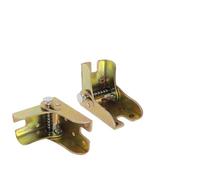 Folding Locking Hinge 4pcs 90 Degree Folding Bracket Iron Lock Self Hinges Extension Table Chair Bed Leg Foldable Support Brackets Hinge