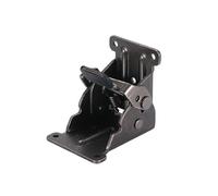 Folding Locking Hinge 90 Degree Fittings Chair Extension Furniture Brackets Self-Locking Folding Hinge Foldable Support Frame Table Leg(Black)