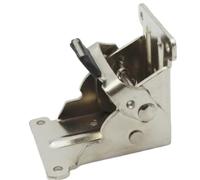 Folding Locking Hinge 90 Degrees Self-Locking Folding Hinge Dining Table Lift Support Connection Cabinet Hinges Furniture Hardware Accessories(Chrome Plating)