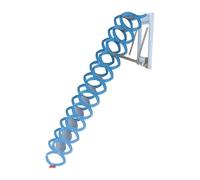 Folding Loft Ladder, Telescopic Wall-mounted Stepladder for Safe and Easy Access to Attic or High Spaces, Ideal for Household Use