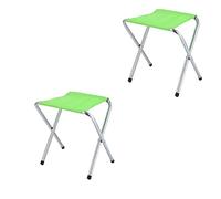 Folding Luggage Rack 2 Pack - Portable Suitcase Holder, Travel Stool, Guest Room Storage Shelf