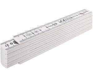 Folding MÃ.TRE L Plastic 2 m White Change Size © s.aux intemp. STABILA