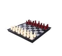 Folding Magnetic Mongolian Chess Set with Lifelike Pieces, Children's Birthday Gift & Portable Game