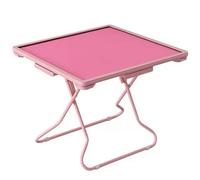 Folding Mahjong Table with Cup Holder and Drawers, Square Card Table for 4 Players, Wear-Resistant Desktop for Poker, Mahjong, and Board Games