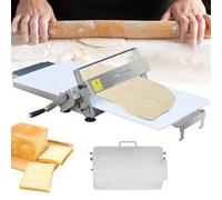 Folding Manual Pastry Dough Roller, Countertop Dough Roller, Automatic Commercial Pizza Press for Bread, Marzipan, and Puff Pastry