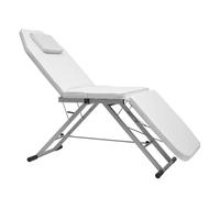 Folding Massage Table - Portable Beauty Bed with 3 Adjustable Legs for Salon, Therapy & Tattoo Use, Lightweight and Convenient for Home or Professional Use