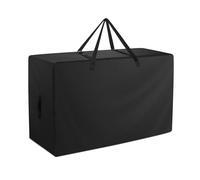 Folding Mattress Bag - 600D Oxford Cloth Heavy Duty Carry Case for Tri-Fold Guest Bed Mattress (Fits 6" Twin & Twin XL Mattress, Black)