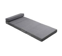 Folding Mattress for Single Sleep Portable Sleeping Mat 4-Fold Floor Mattress with Zip Washable & Easy Storage - Ideal for Travel Camping Guest Bed Caravans.