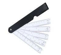 Folding Measure, Fan Shaped Foldable Engineering Template Scale, Wooden Ruler, For Technical Drawing, Carpentry Woodwork, Sewing Lessons, Construction, Construction