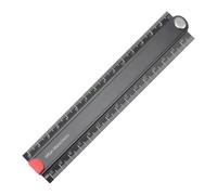 Folding Measuring Ruler,11.8 Inches 90 Degree Foldable Angle Ruler - Geometric Measuring Tool for Artists Designers Classroom Education Home Renovation