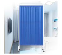 Folding Medical Privacy Screen - 3-Panel Room Divider, 70.8"x35.4" Mobile Privacy Screen - Dark Blue Protective Parti(Dark Blue,1-panel)