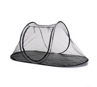 Folding Mesh Pet Tent, Portable Foldable Pet Playpen With Breathable Mesh Design For Camping Trips, Backyard Playtime, 120X63x50CM