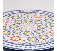 Folding Metal Outdoor Garden Bistro Patio Set 2x Chairs & Coffee T