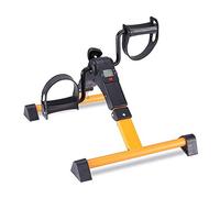 Folding Mini Exercise Bike Portable Home Pedal Exerciser Rehabilitation Training Machine,orange