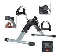 Folding Mini Pedal Exerciser Lcd Arm & Leg Exercise Bike Cycle Trainer