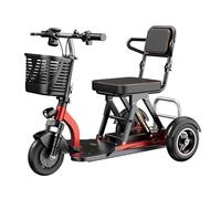 Folding Mobility Scooter for Seniors - Lightweight 3 Wheel Electric Power Chair, Up to 45KM Range with 20AH Lithium Battery, Portable Disabled Electric Mobility Aid Ideal for travelling shopping trips