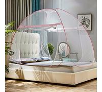 Folding Mosquito Nets Pop Up Tent Curtains Free Installation Bed Canopy Insect Net Protection for Indoor and Outdoor Use