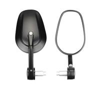 Folding Motorcycle Mirrors For 7/8 Inch 22 Mm Handlebars Side Mirror Motorcycle Handlebar End Approved Universal