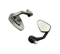 Folding Motorcycle Mirrors Motorcycle Rearview Mirror Carbon Fiber Pattern Handlebar Modified Inverted Rear 2023